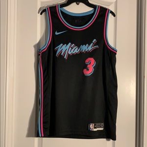 Nike Miami Heat Dwyane Wade City Jersey L